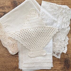 ❤️Antique Linen Bundle
